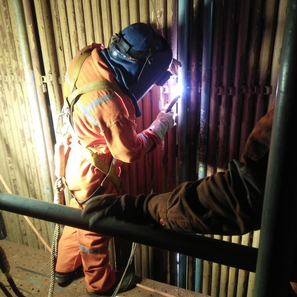 Boiler-Tube-Replacement-Of-Superheater-Area-By-Qualified-And-Certified-Welder